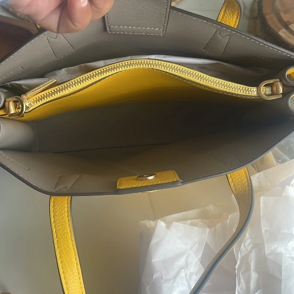 Tory Burch Small Walker Leather Satchel